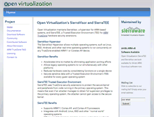 Tablet Screenshot of openvirtualization.org